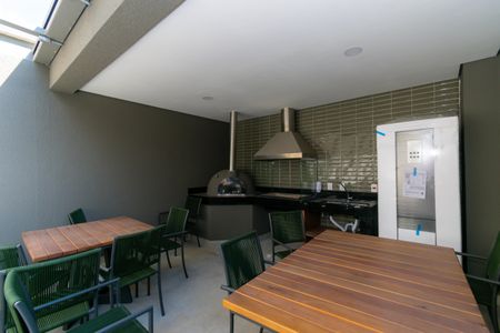 Apartamento à venda com 31m², 1 quarto e 1 vaga Apartamento à venda com 31m², 1 quarto e 1 vagaÁrea comum - Churrasqueira