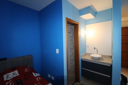 Banheiro Social de apartamento para alugar com 1 quarto, 28m² em Chora Menino, São Paulo