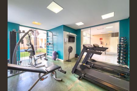 Apartamento à venda com 132m², 2 quartos e 2 vagas Apartamento à venda com 132m², 2 quartos e 2 vagasAcademia