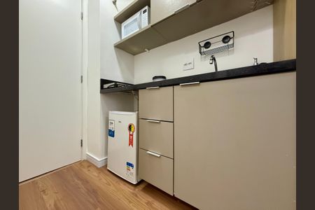Studio para alugar com 20m², 1 quarto e sem vaga Studio para alugar com 20m², 1 quarto e sem vagaCozinha