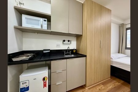 Studio para alugar com 20m², 1 quarto e sem vaga Studio para alugar com 20m², 1 quarto e sem vagaCozinha