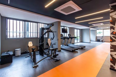 Apartamento à venda com 36m², 1 quarto e sem vaga Apartamento à venda com 36m², 1 quarto e sem vagaAcademia