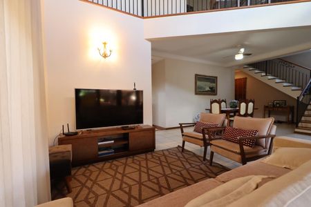 Sala de casa de condomínio para alugar com 5 quartos, 240m² em Residencial Villa Florenca, Ribeirão Preto