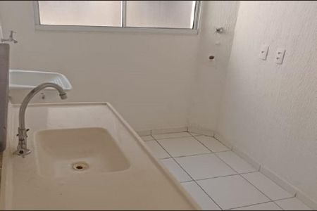 Cozinha de apartamento para alugar com 2 quartos, 45m² em Bela Vista, Vespasiano
