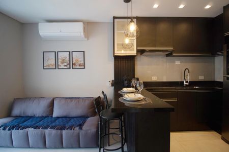 Sala de apartamento à venda com 1 quarto, 40m² em Jardim Paulista, São Paulo