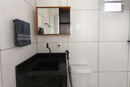 Banheiro Social de casa para alugar com 1 quarto, 20m² em Cidade Satélite Íris, Campinas