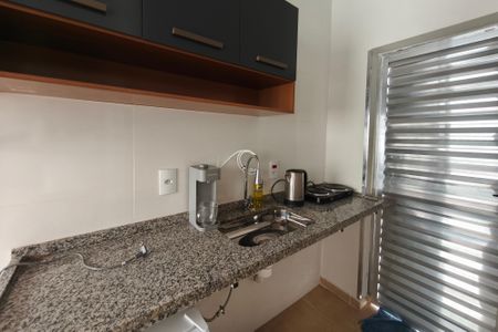 Cozinha de casa para alugar com 1 quarto, 20m² em Cidade Satélite Íris, Campinas