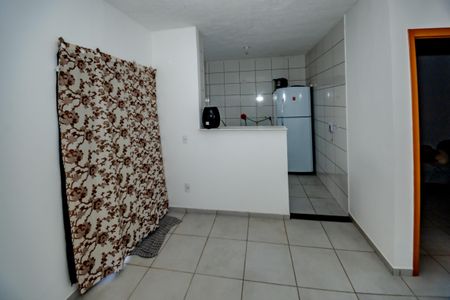 Sala de apartamento para alugar com 2 quartos, 38m² em Cerejeira (justinópolis), Ribeirão das Neves