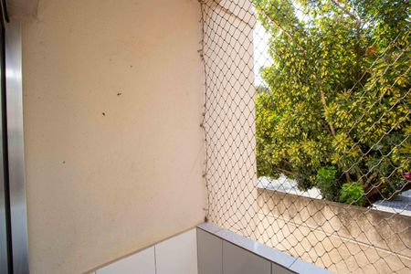 Varanda da Sala de apartamento à venda com 2 quartos, 65m² em Campanário, Diadema