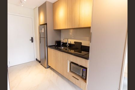 Studio para alugar com 25m², 1 quarto e sem vaga Studio para alugar com 25m², 1 quarto e sem vagaCozinha