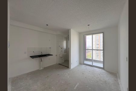 Sala de apartamento à venda com 2 quartos, 42m² em Jardim, Santo André