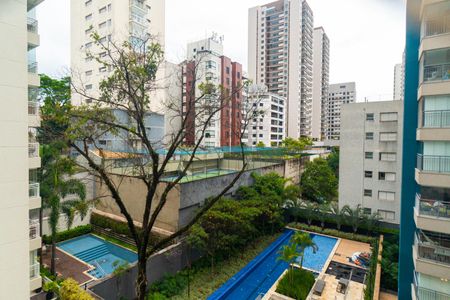 Vista da Sacada  de apartamento para alugar com 1 quarto, 57m² em Jardim Prudência, São Paulo