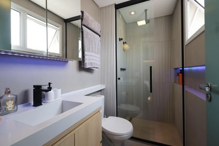 Apartamento à venda com 69m², 2 quartos e 1 vagaBanheiro da Suíte