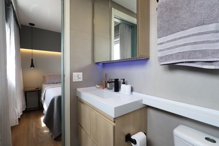 Apartamento à venda com 69m², 2 quartos e 1 vagaBanheiro da Suíte