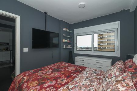 Quarto Suíte de apartamento para alugar com 1 quarto, 52m² em Petrópolis, Porto Alegre
