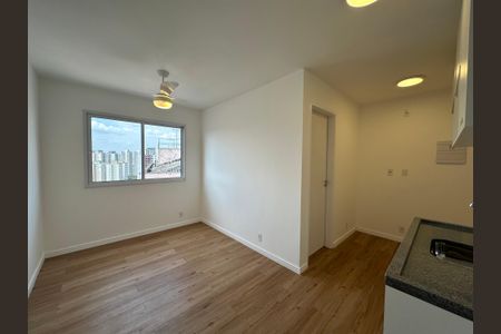 Sala/Cozinha de apartamento para alugar com 2 quartos, 35m² em Barra Funda, São Paulo