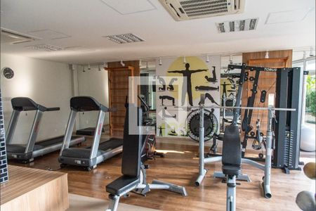 Studio para alugar com 45m², 1 quarto e sem vaga Studio para alugar com 45m², 1 quarto e sem vagaAcademia