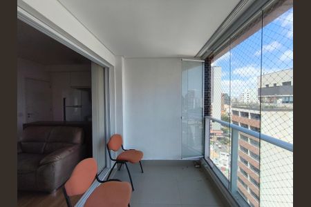 Studio para alugar com 45m², 1 quarto e sem vaga Studio para alugar com 45m², 1 quarto e sem vagaVaranda da Sala