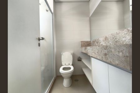 Studio para alugar com 45m², 1 quarto e sem vaga Studio para alugar com 45m², 1 quarto e sem vagaBanheiro