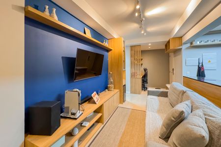 Sala de apartamento para alugar com 2 quartos, 69m² em Chácara Klabin, São Paulo