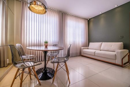 Sala de apartamento à venda com 3 quartos, 72m² em Concórdia, Belo Horizonte