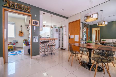 Sala de apartamento à venda com 3 quartos, 72m² em Concórdia, Belo Horizonte