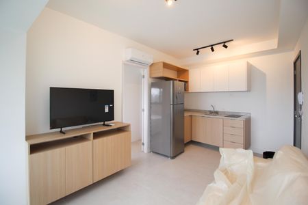 Sala de apartamento para alugar com 1 quarto, 36m² em Indianópolis, São Paulo