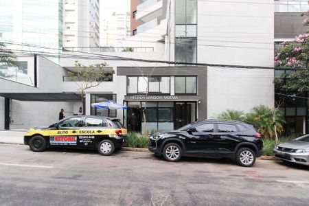 Apartamento para alugar com 36m², 1 quarto e 1 vagaFachada