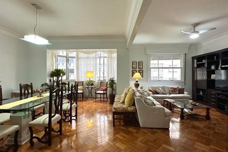 Sala de apartamento à venda com 5 quartos, 280m² em Copacabana, Rio de Janeiro