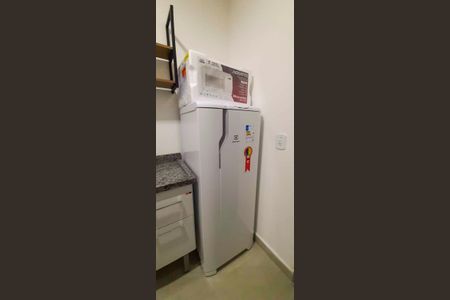 Studio para alugar com 27m², 1 quarto e sem vaga Studio para alugar com 27m², 1 quarto e sem vagaCozinha