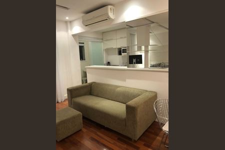 Foto 03 de apartamento à venda com 1 quarto, 48m² em Moema, São Paulo