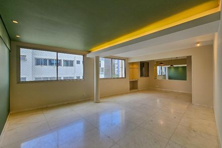 Sala de apartamento para alugar com 3 quartos, 125m² em Sion, Belo Horizonte