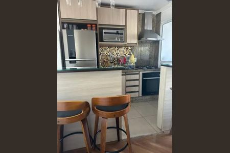 Cozinha de apartamento à venda com 2 quartos, 60m² em Jardim Marajoara, São Paulo