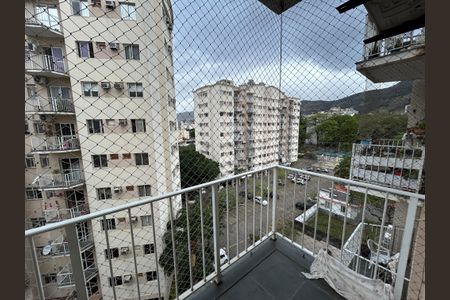 Varanda da Sala de apartamento à venda com 2 quartos, 67m² em Engenho de Dentro, Rio de Janeiro