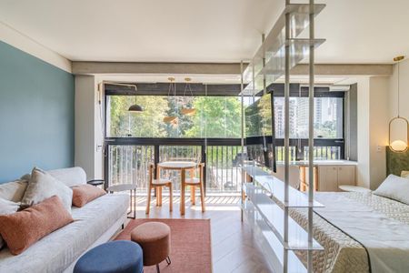 Studio de kitnet/studio para alugar com 1 quarto, 32m² em Pinheiros, São Paulo