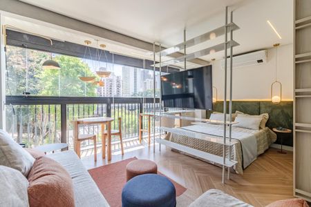 Studio de kitnet/studio para alugar com 1 quarto, 32m² em Pinheiros, São Paulo
