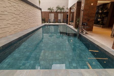 Studio para alugar com 27m², 1 quarto e sem vaga Studio para alugar com 27m², 1 quarto e sem vagaÁrea comum - Piscina