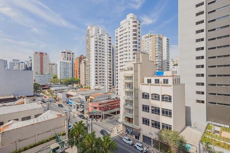 Vista da Sala de apartamento para alugar com 4 quartos, 127m² em Jardim Paulista, São Paulo
