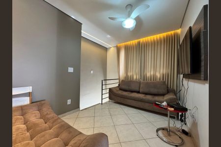 Sala de apartamento para alugar com 3 quartos, 123m² em Manacás, Belo Horizonte