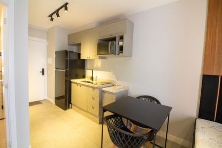 Studio de kitnet/studio para alugar com 1 quarto, 24m² em Brooklin, São Paulo
