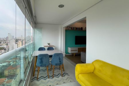 Varanda de apartamento à venda com 1 quarto, 57m² em Cambuci, São Paulo