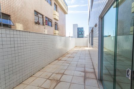 Varanda da Sala de apartamento à venda com 4 quartos, 227m² em Palmares, Belo Horizonte