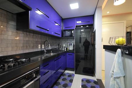 Apartamento à venda com 66m², 2 quartos e 2 vagas Apartamento à venda com 66m², 2 quartos e 2 vagasCozinha