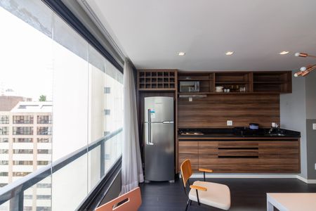 Studio de kitnet/studio para alugar com 1 quarto, 45m² em Vila Olímpia, São Paulo