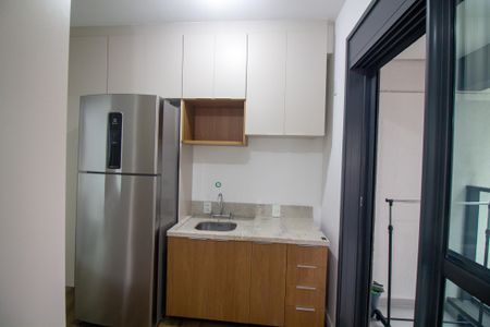 Studio para alugar com 25m², 1 quarto e sem vaga Studio para alugar com 25m², 1 quarto e sem vagaCozinha