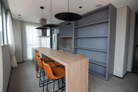 Studio para alugar com 25m², 1 quarto e sem vaga Studio para alugar com 25m², 1 quarto e sem vagaÁrea comum - Churrasqueira