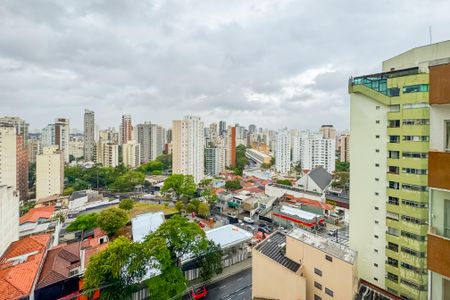 Vista da Varanda de apartamento à venda com 1 quarto, 37m² em Vila Mariana, São Paulo