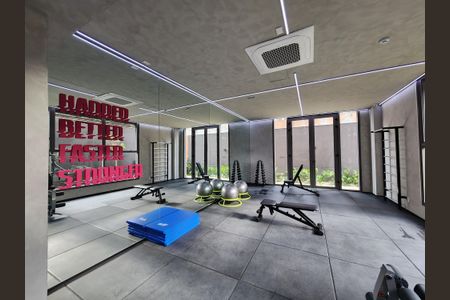 Studio à venda com 24m², 1 quarto e sem vaga Studio à venda com 24m², 1 quarto e sem vagaÁrea comum - Academia