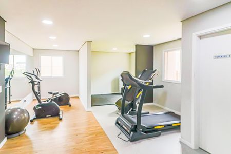 Apartamento à venda com 42m², 2 quartos e 1 vaga Apartamento à venda com 42m², 2 quartos e 1 vagaÁrea comum - Academia