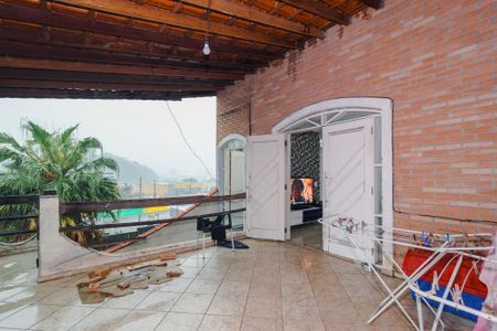 Terraço da Sala de casa para alugar com 3 quartos, 279m² em Jardim Maria Rosa, Taboão da Serra